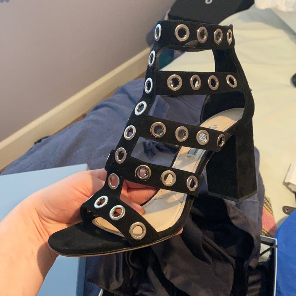 Prada Grommet Sandal